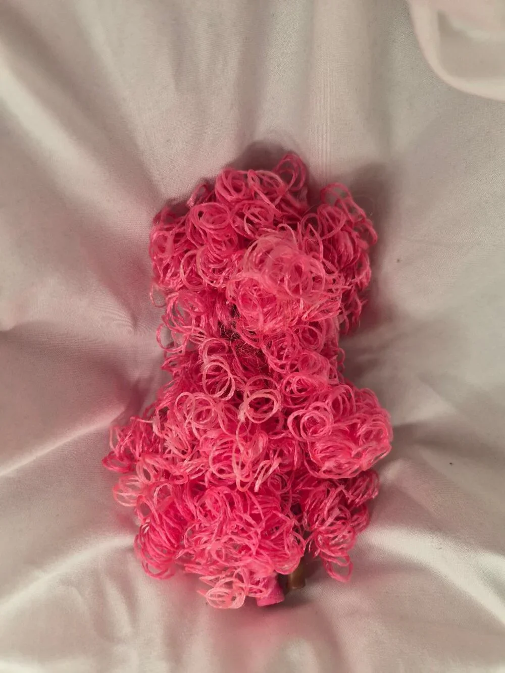 L.O.L. Surprise! Hair Hair Hair Doll - Pink Yarn Hair - EUC